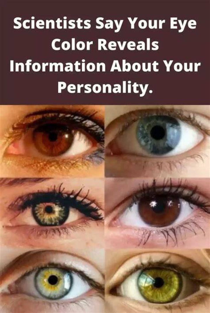 Does eye color Affect personality?