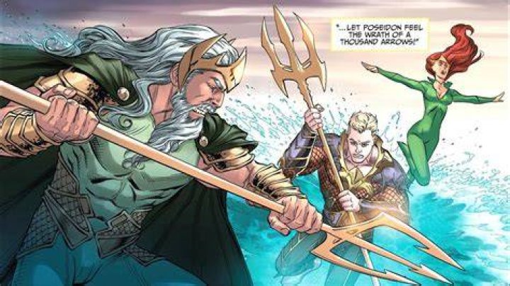 Is Poseidon related to Aquaman?