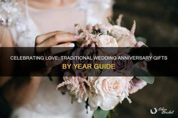 What are you supposed to get for each anniversary?